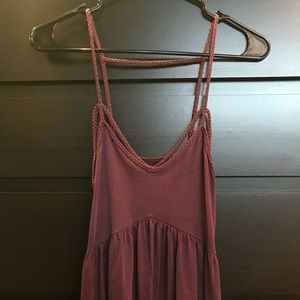 Maroon American Eagle tank top